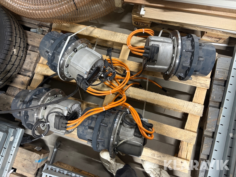 Elmotorer kit Ashwoods 200-66AJ01 96v med inverter, kontrollpanel och kablage