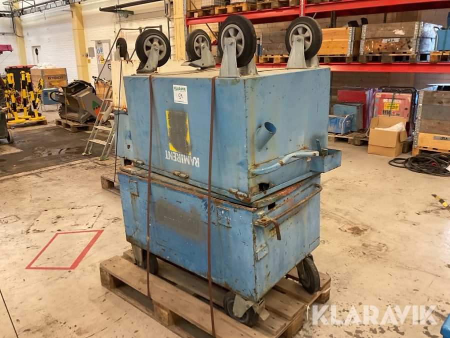 Verktygsvagnar/ Verktygskistor 2 st 0,28m3