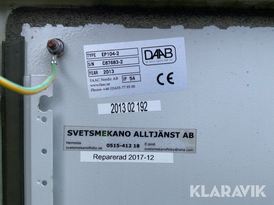 Körgrind Daab EP 104-2